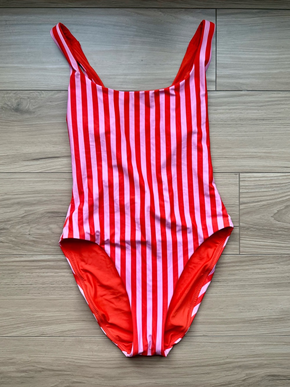 J.Crew Striped Swimsuit
